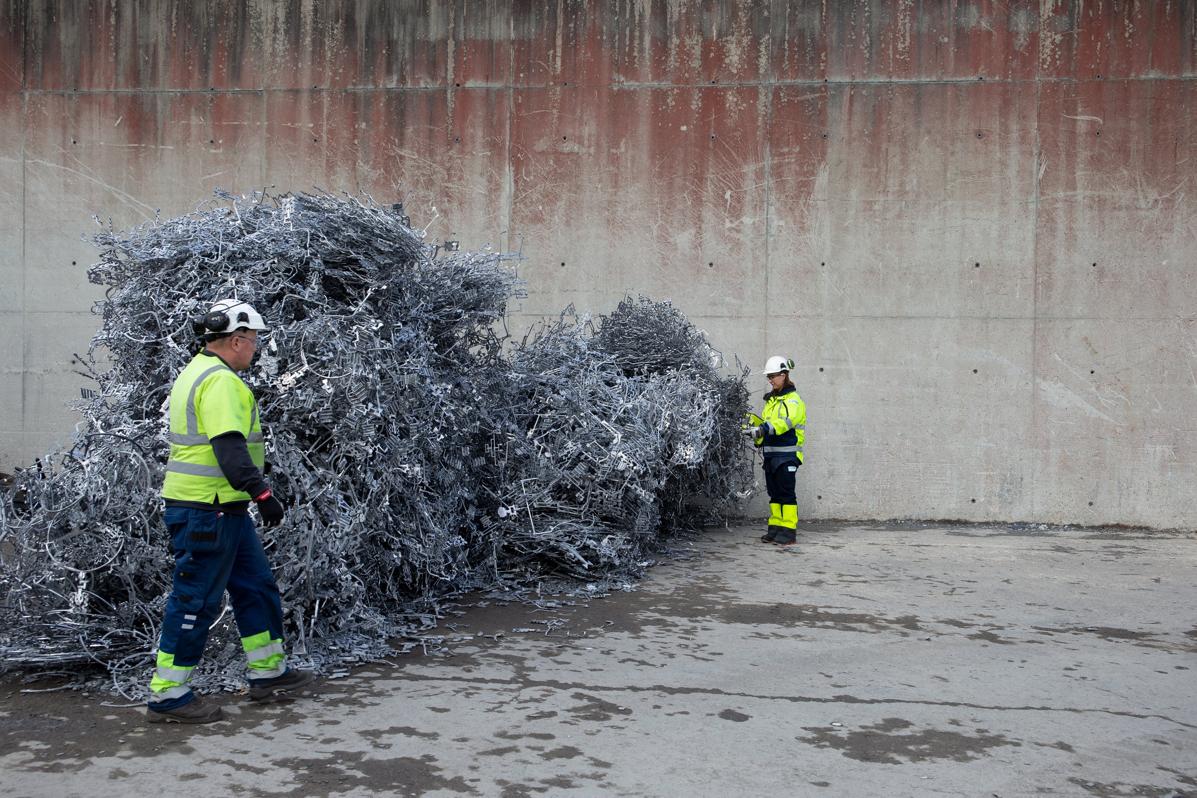 Aluminium is just one of many materials that Stena Metall Group takes care of.