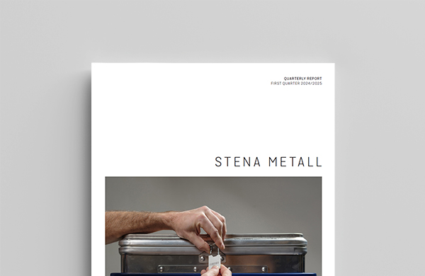 Stena Metall Group's quarterly report Q1 2024/2025