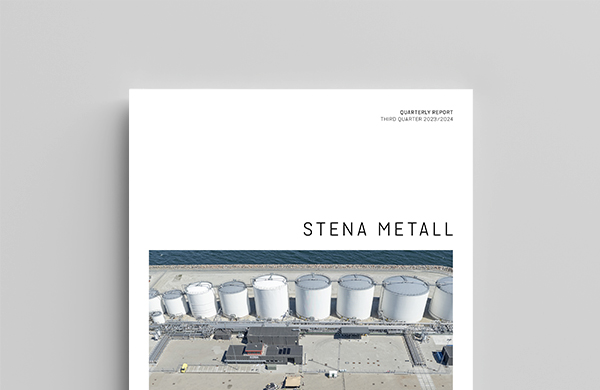 Stena Metallkoncernens kvartalsrapport Q3 2023/2024