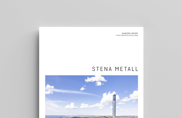 Stena Metallkoncernens kvartalsrapport Q3 2024/2025