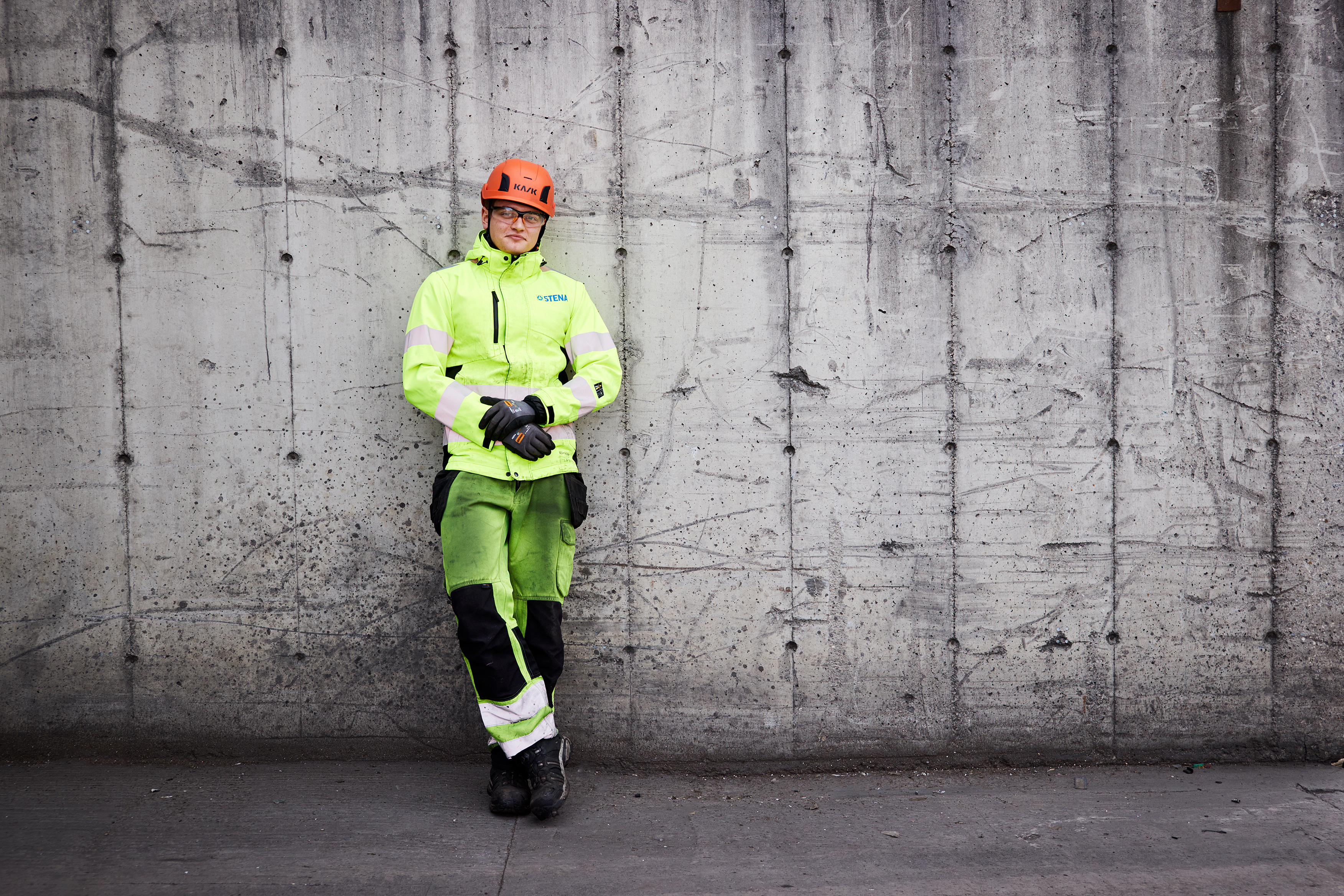 Stena anställd i Ausenfjellet, Norway