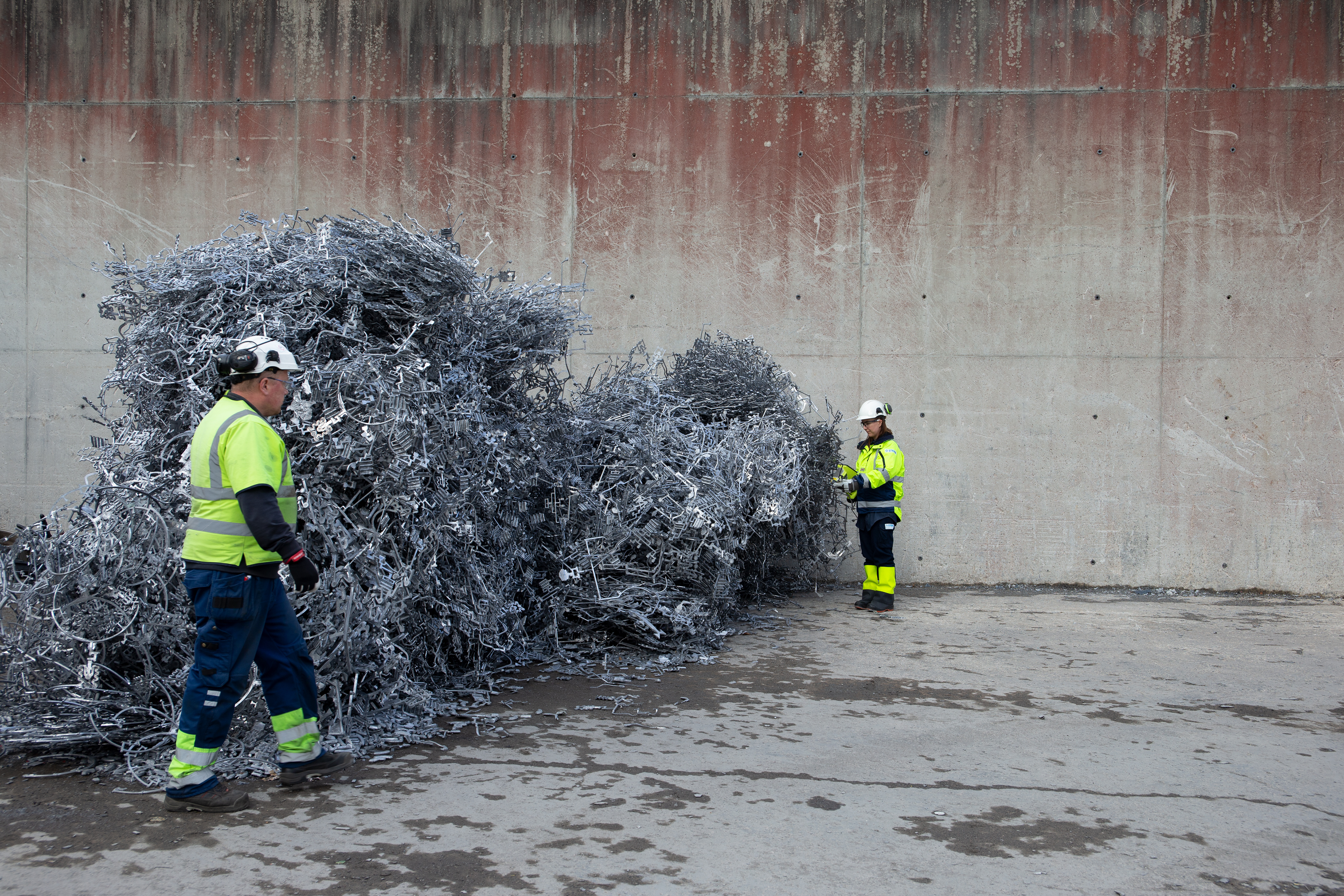 Aluminium is just one of many materials that Stena Metall Group takes care of.