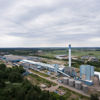 An aerial shot of Stena Nordic Recycling Center in Halmstad, Sweden.
